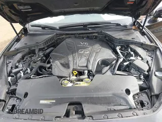 2021 Infiniti Q60 Red Sport 400 with VIN JN1FV7LL4MM560101, listed as a IAAI auction lot 41459579 with 29,340 mi miles and . Bid and sale history available at DreamBid. Image 10.