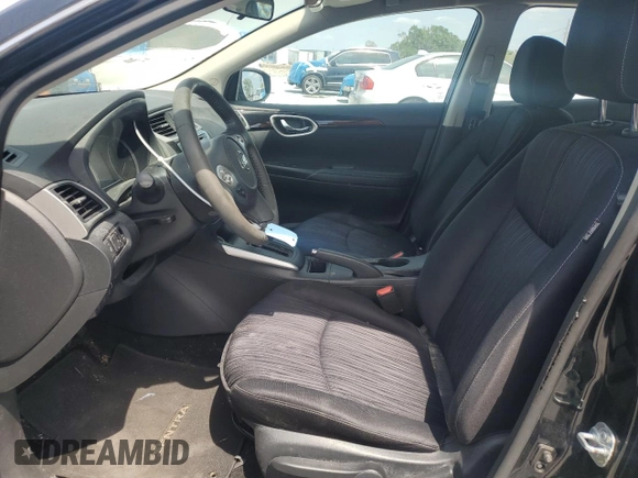 2017 Nissan Sentra SV with VIN 3N1AB7AP1HL653294, listed as a Copart auction lot 54326975 with 114,366 mi miles and Salvage Title. Bid and sale history available at carsss.com. Image 7.