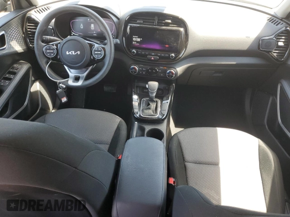 2023 Kia Soul LX with VIN KNDJ23AU0P7849953, listed as a Copart auction lot 56181825 with 13,656 mi miles and Salvage Title. Bid and sale history available at DreamBid. Image 8.