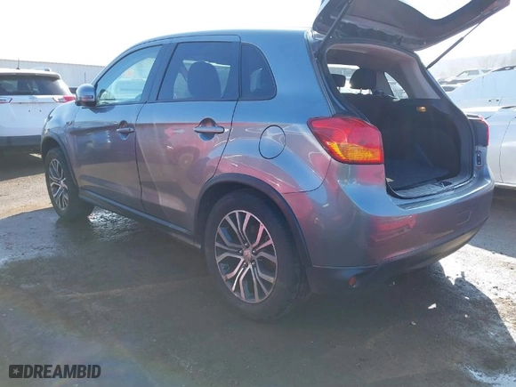 2017 Mitsubishi Outlander Sport ES 2.0 with VIN JA4AP3AU2HZ035661, listed as a IAAI auction lot 41219322 with 206,745 mi miles. Bid and sale history available at carsss.com. Image 3.