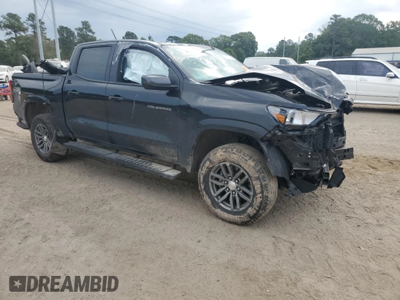 2024 Chevrolet Colorado 2WD LT with VIN 1GCGSCECXR1205670, listed as a Copart auction lot 57727145 with Not provided miles and Salvage title. Bid and sale history available at DreamBid. Image 4.