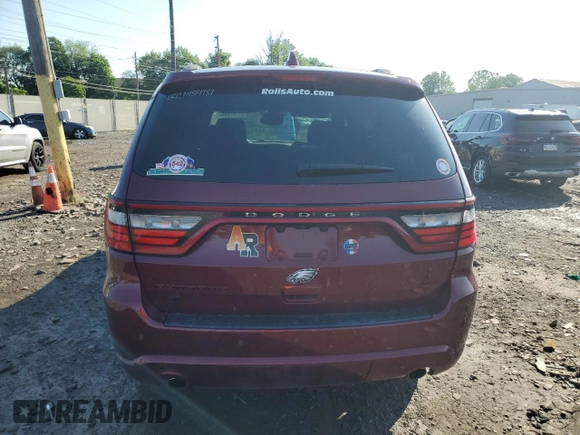 2018 Dodge Durango GT с VIN 1C4RDJDG9JC324041, выставлен на аукционе Copart как лот 61187205 с пробегом 100 225 миль миль и Списание • Salvage title. История ставок и продаж доступна на DreamBid. Изображение 6.