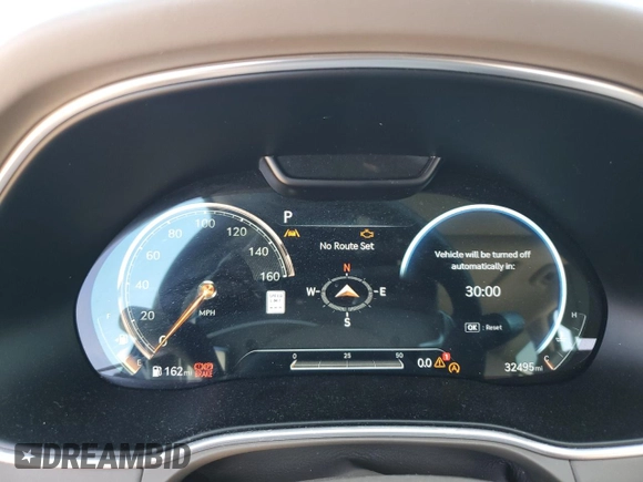2022 Genesis GV80 z VIN KMUHBDSB7NU091218, wystawiony jako Copart lot #48582425 z przebiegiem 32 495 mil mil oraz Szkoda całkowita • Salvage title. Historia ofert i sprzedaży dostępna na DreamBid. Obrazek 9.