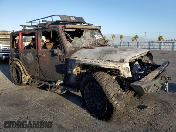 2018 Jeep Wrangler JK Unlimited Sport S with VIN 1C4HJWDG9JL919361, listed as a Copart auction lot 68392464 with 0 mi miles and Salvage Title. Bid and sale history available at carsss.com. Image 4.