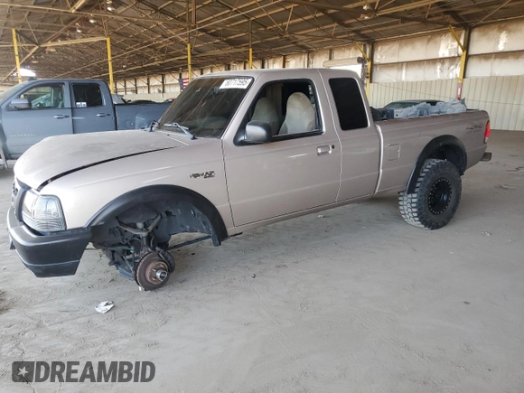 1998 Ford Ranger XL with VIN 1FTZR15X2WPB03820, listed as a Copart auction lot 60717595 with 202,801 mi miles and Salvage title. Bid and sale history available at DreamBid. Image 1.