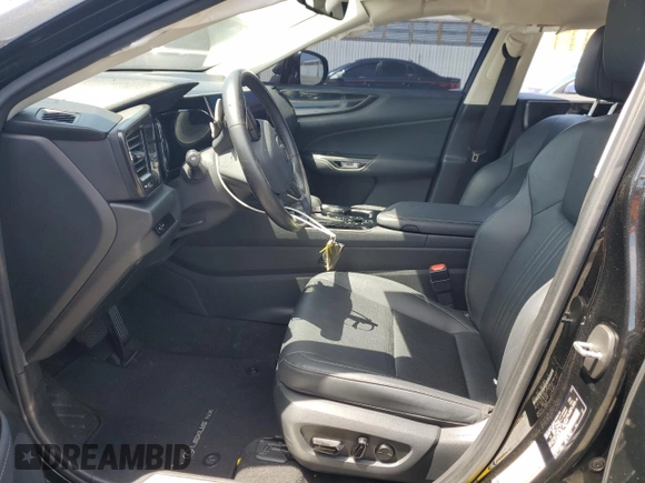 2022 Lexus NX 350 with VIN JTJAGCEZ4N5000938, listed as a Copart auction lot 57673895 with 36,396 mi miles and Salvage title. Bid and sale history available at DreamBid. Image 7.