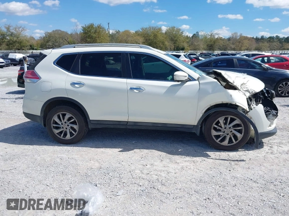 2015 Nissan Rogue SL with VIN 5N1AT2MV8FC820472, listed as a IAAI auction lot 41880134 with 191,035 mi miles. Bid and sale history available at carsss.com. Image 13.