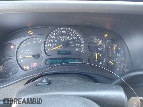 2005 Chevrolet Avalanche LS with VIN 3GNEC12Z55G210554, listed as a IAAI auction lot 41980836 with 269,125 mi miles and . Bid and sale history available at DreamBid. Image 7.