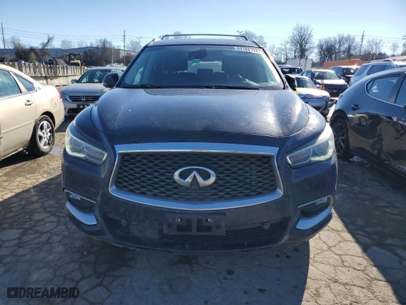 2016 Infiniti QX60 with VIN 5N1AL0MM9GC513759, listed as a Copart auction lot 84762314 with 163,714 mi miles and Salvage Title. Bid and sale history available at carsss.com. Image 5.