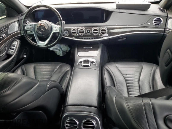 2019 Mercedes-Benz S-Class S 560 with VIN WDDUG8DB9KA448974, listed as a Copart auction lot 72887764 with 66,076 mi miles and Salvage Title. Bid and sale history available at carsss.com. Image 8.