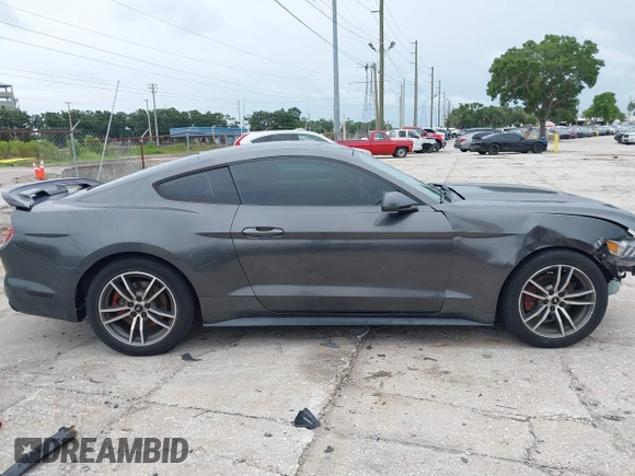 2015 Ford Mustang V6 with VIN 1FA6P8AMXF5402714, listed as a IAAI auction lot 42400456 with 83,133 mi miles and . Bid and sale history available at DreamBid. Image 13.
