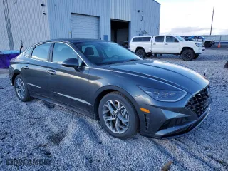 2023 Hyundai Sonata SEL with VIN KMHL14JA2PA342431, listed as a Copart auction lot 45427775 with 2,784 mi miles and Salvage Title. Bid and sale history available at carsss.com. Image 4.