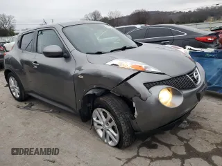 2011 Nissan Juke SV with VIN JN8AF5MV7BT005384, listed as a Copart auction lot 84650734 with 211,291 mi miles and Salvage Title. Bid and sale history available at DreamBid. Image 4.