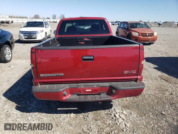 2001 GMC Sonoma SLS 1SG z VIN 1GTCS19W918225024, wystawiony jako Copart lot #49043895 z przebiegiem 140 616 mil mil oraz Szkody całkowita. Historia ofert i sprzedaży dostępna na DreamBid. Obrazek 6.