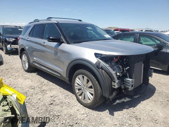2021 Ford Explorer Limited с VIN 1FM5K8FW9MNA16518, выставлен на аукционе Copart как лот 55817955 с пробегом 53 376 миль миль и Списание • Salvage title. История ставок и продаж доступна на DreamBid. Изображение 4.