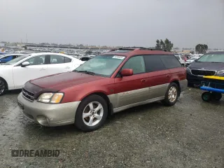 2002 Subaru Legacy Outback L.L. Bean with VIN 4S3BH806727641550, listed as a Copart auction lot 84088824 with 255,745 mi miles and Salvage title. Bid and sale history available at DreamBid. Image 1.