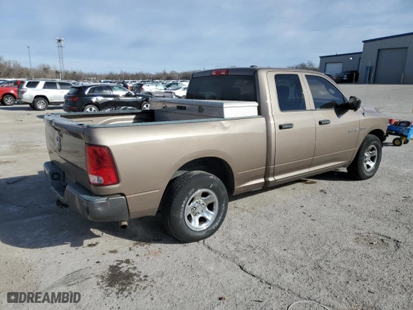 2009 Dodge Ram 1500 SLT with VIN 1D3HB18T59S735955, listed as a Copart auction lot 88957035 with 139,439 mi miles and Salvage Title. Bid and sale history available at carsss.com. Image 3.