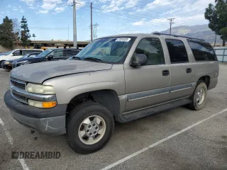 2003 Chevrolet Suburban LS z VIN 1GNEC16T33J126329, wystawiony jako Copart lot #47325335 z przebiegiem Nie podano mil oraz Czysty tytuł • Clean title. Historia ofert i sprzedaży dostępna na DreamBid. Obrazek 1.