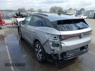 2023 Volkswagen ID.4 Pro with VIN 1V2CMPE88PC054632, listed as a IAAI auction lot 41808074 with 47,827 mi miles and . Bid and sale history available at DreamBid. Image 3.