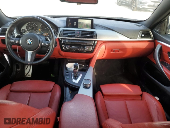 2019 BMW 4 Series 440i with VIN WBA4J5C52KBM66147, listed as a Copart auction lot 47251035 with 59,097 mi miles and Salvage title. Bid and sale history available at DreamBid. Image 8.