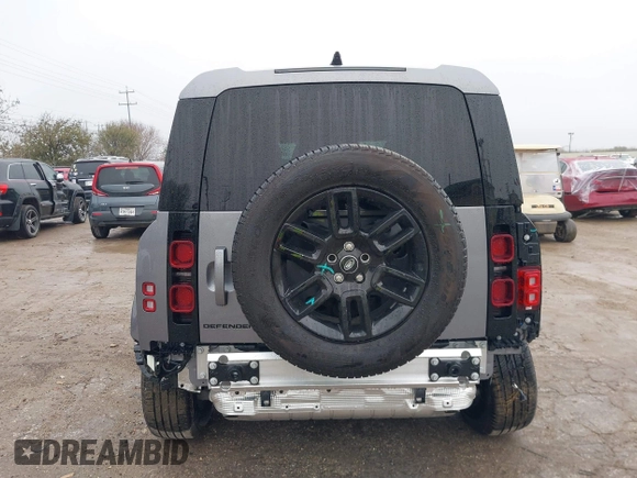 2024 Land Rover Defender with VIN SALEJEEU9R2312923, listed as a IAAI auction lot 41548930 with 104,449 mi miles and . Bid and sale history available at DreamBid. Image 17.
