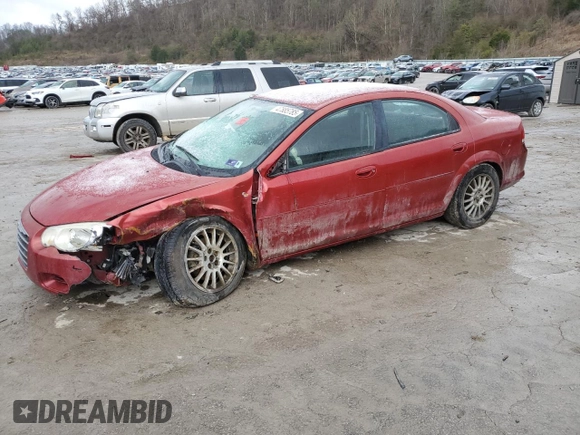 2005 Chrysler Sebring Touring with VIN 1C3AL56R55N662363, listed as a Copart auction lot 47885785 with Not provided miles and Salvage title. Bid and sale history available at DreamBid. Image 1.