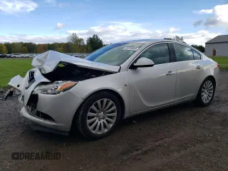 2011 Buick Regal CXL RL5 with VIN W04GT5GC0B1001062, listed as a Copart auction lot 76310664 with 190,403 mi miles and Salvage Title. Bid and sale history available at DreamBid. Image 1.