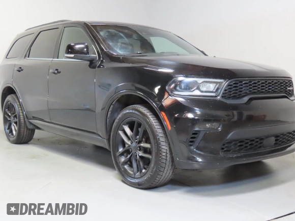 2023 Dodge Durango GT z VIN 1C4RDJDG7PC597360, wystawiony jako Copart lot #59755565 z przebiegiem 65 600 mil mil oraz Szkoda całkowita • Salvage title. Historia ofert i sprzedaży dostępna na DreamBid. Obrazek 1.