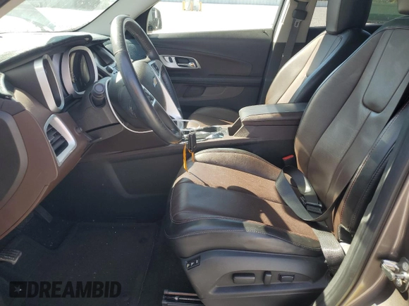 2012 Chevrolet Equinox LTZ with VIN 2GNFLGEK6C6316123, listed as a Copart auction lot 48381725 with 38,534 mi miles and Salvage Title. Bid and sale history available at DreamBid. Image 7.