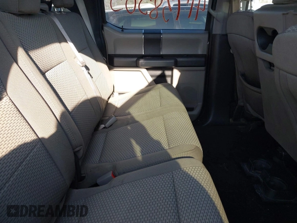 2018 Ford F-150 XL with VIN 1FTEW1E50JFC64090, listed as a IAAI auction lot 41738505 with 185,618 mi miles. Bid and sale history available at carsss.com. Image 8.