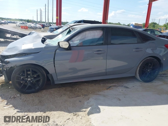 2022 Honda Civic Sport with VIN 2HGFE2F53NH561551, listed as a IAAI auction lot 41865892 with 24,011 mi miles and . Bid and sale history available at carsss.com. Image 14.