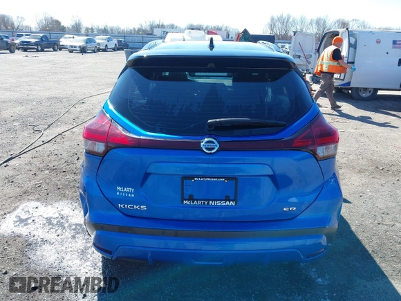 2021 Nissan Kicks SR with VIN 3N1CP5DV3ML561218, listed as a IAAI auction lot 41691829 with 99,361 mi miles. Bid and sale history available at carsss.com. Image 16.