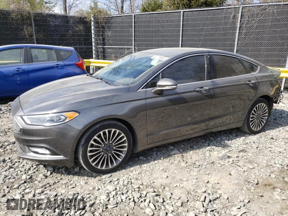 2017 Ford Fusion SE with VIN 3FA6P0HD0HR194186, listed as a Copart auction lot 50779665 with 110,448 mi miles and Salvage Title. Bid and sale history available at DreamBid. Image 1.