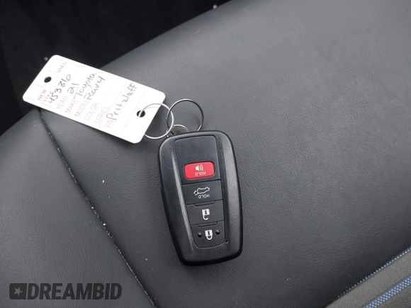 2021 Toyota RAV4 Hybrid XSE with VIN 4T3E6RFVXMU032368, listed as a IAAI auction lot 41358963 with 69,337 mi miles and . Bid and sale history available at DreamBid. Image 11.