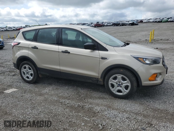 2018 Ford Escape S with VIN 1FMCU0F78JUC31174, listed as a Copart auction lot 56545845 with 91,206 mi miles and Salvage title. Bid and sale history available at DreamBid. Image 4.