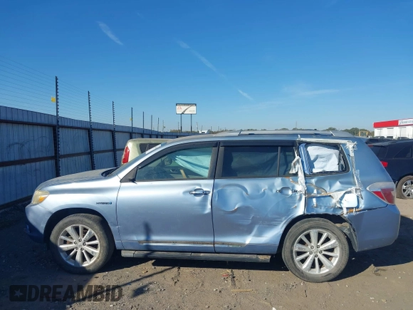 2008 Toyota Highlander Hybrid with VIN JTEEW41A482007659, listed as a IAAI auction lot 40612418 with 169,099 mi miles. Bid and sale history available at carsss.com. Image 14.
