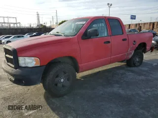 2002 Dodge 1500 with VIN 3D3HU18N02G124854, listed as a Copart auction lot 45772105 with 284,344 mi miles and Salvage Title. Bid and sale history available at carsss.com. Image 1.