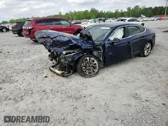 2020 Audi A5 Sportback Premium с VIN WAUANCF53LA005151, выставлен на аукционе Copart как лот 52907025 с пробегом Не указан миль и Списание • Salvage title. История ставок и продаж доступна на DreamBid. Изображение 11.