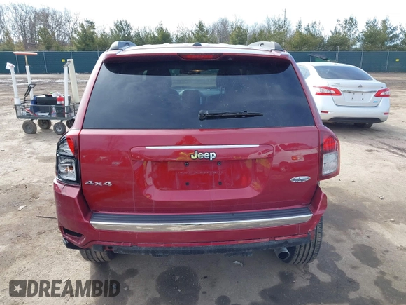 2016 Jeep Compass Latitude with VIN 1C4NJDEB1GD654917, listed as a IAAI auction lot 41680450 with 100,064 mi miles and . Bid and sale history available at DreamBid. Image 17.