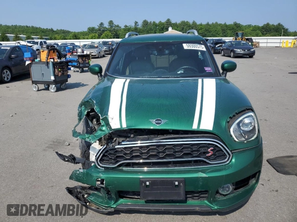 2020 MINI Countryman Cooper S with VIN WMZYX1C0XL3L00471, listed as a Copart auction lot 59300575 with 58,452 mi miles and Salvage title. Bid and sale history available at DreamBid. Image 5.