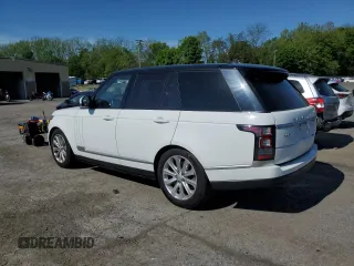 2016 Land Rover Range Rover HSE with VIN SALGS2PF7GA292841, listed as a Copart auction lot 56455605 with 71,932 mi miles and Salvage title. Bid and sale history available at DreamBid. Image 2.
