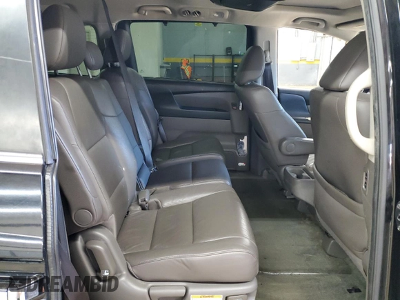 2014 Honda Odyssey EX-L with VIN 5FNRL5H66EB105932, listed as a Copart auction lot 49734905 with 222,723 mi miles and Salvage Title. Bid and sale history available at carsss.com. Image 11.