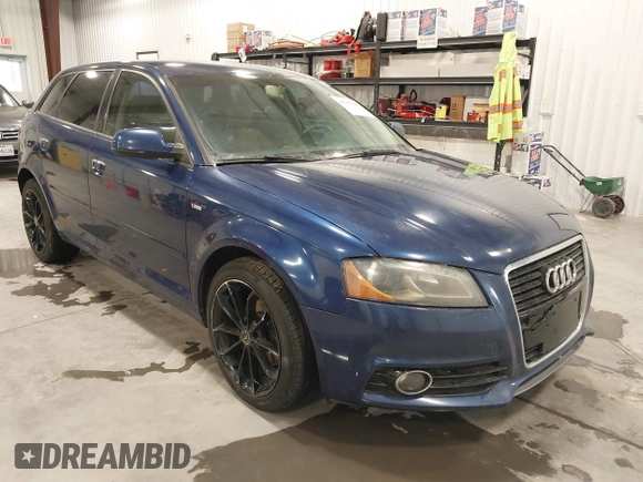 2011 Audi A3 2.0 TDI Premium Plus with VIN WAUKJAFM4BA079933, listed as a IAAI auction lot 41365408 with 161,024 mi miles. Bid and sale history available at carsss.com. Image 1.
