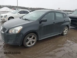 2009 Pontiac Vibe with VIN 5Y2SM67009Z476313, listed as a IAAI auction lot 41662520 with 89,130 mi miles. Bid and sale history available at carsss.com. Image 2.