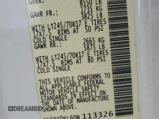 2013 Nissan NV S z VIN 1N6BF0KL6DN113326, wystawiony jako Copart lot #59023175 z przebiegiem 75 032 mil mil oraz Czysty tytuł • Clean title. Historia ofert i sprzedaży dostępna na DreamBid. Obrazek 13.