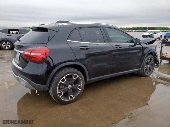 2020 Mercedes-Benz GLA with VIN WDCTG4EB0LU021822, listed as a Copart auction lot 51746935 with NaN miles and Clean Title. Bid and sale history available at carsss.com. Image 3.