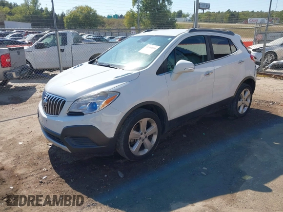 2016 Buick Encore with VIN KL4CJASB2GB712565, listed as a IAAI auction lot 40590890 with 184,612 mi miles and . Bid and sale history available at DreamBid. Image 17.