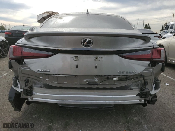 2019 Lexus ES with VIN 58ABZ1B17KU023060, listed as a Copart auction lot 86822174 with 22,013 mi miles and Salvage Title. Bid and sale history available at carsss.com. Image 6.