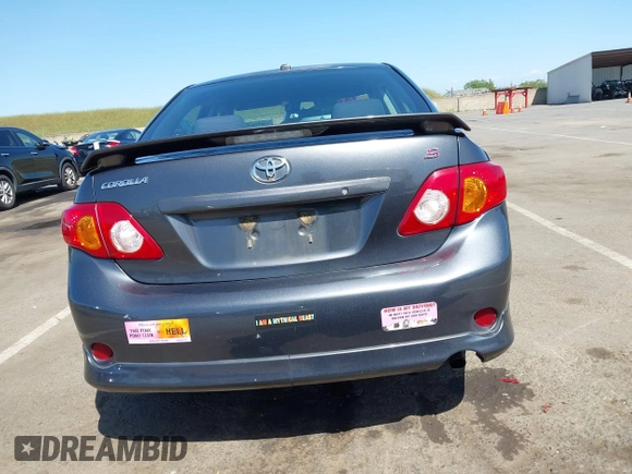 2009 Toyota Corolla with VIN 1NXBU40E69Z034459, listed as a IAAI auction lot 42095649 with 173,296 mi miles. Bid and sale history available at carsss.com. Image 16.