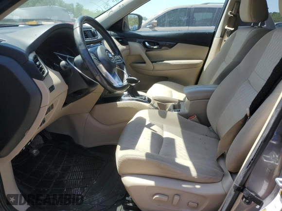 2017 Nissan Rogue SV with VIN JN8AT2MT6HW383290, listed as a Copart auction lot 52395245 with 161,217 mi miles and Salvage Title. Bid and sale history available at carsss.com. Image 7.